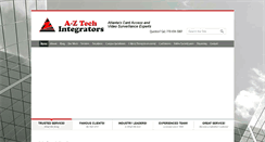 Desktop Screenshot of a-ztech.com